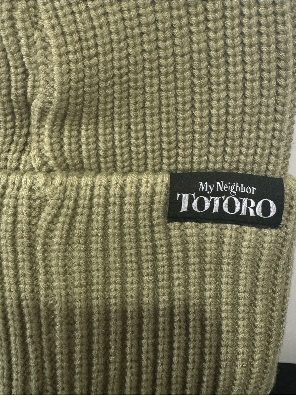 Studio Ghibli My Neighbor Totoro Embroidered Knit Beanie